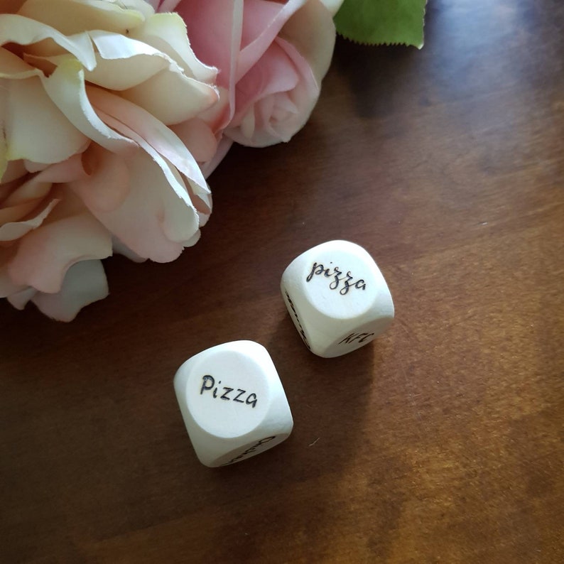 Personalised dice takeaway dice custom dice decision dice Etsy