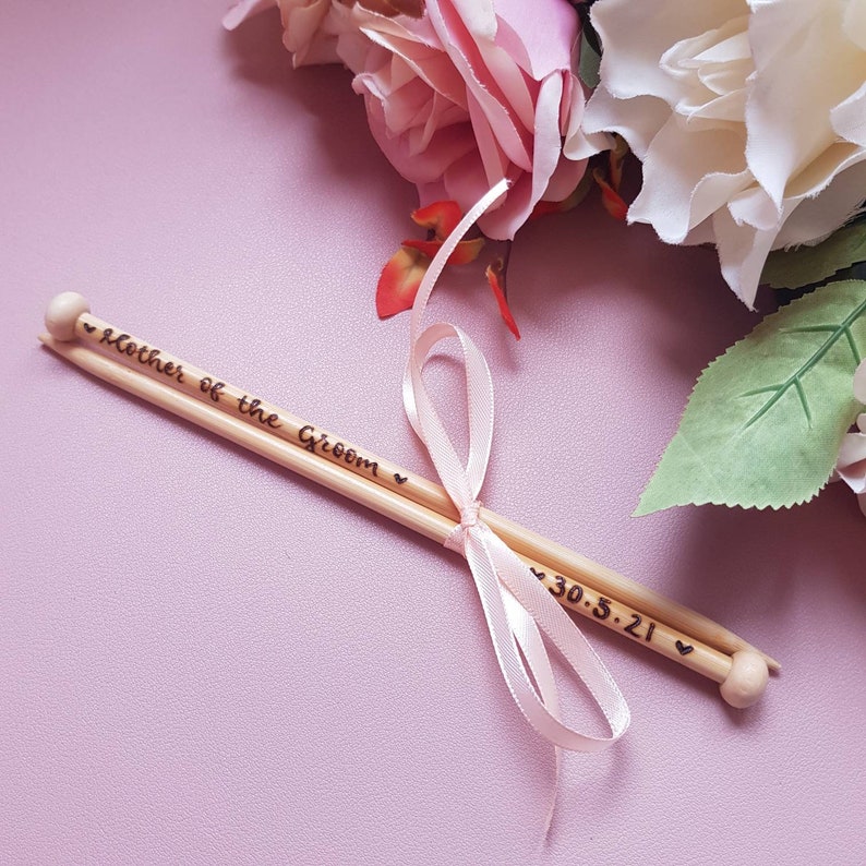 Knitting Needles Personalised Knitting Needles Custom Etsy