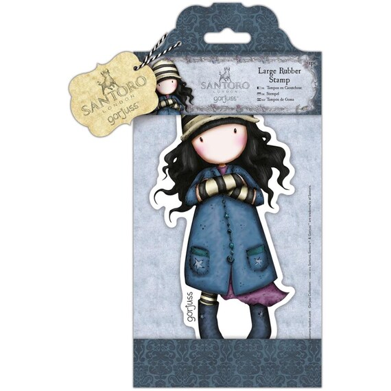 Toadstoolslarge Rubber Stamp by Santoro Gorjuss Etsy