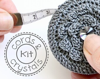 Crochet Tape Measure Case Kit