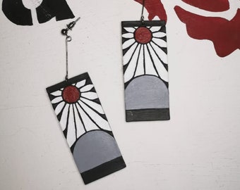 Hanafuda Earrings