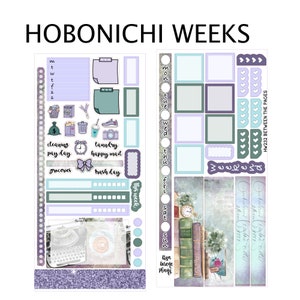 BETWEEN THE PAGES *new format*  Hobonichi Weeks Sticker Kit | HW232