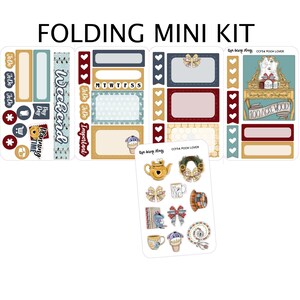 POOH LOVER Folding Mini Kit | Planner Stickers perfect for all Planners | CCf54