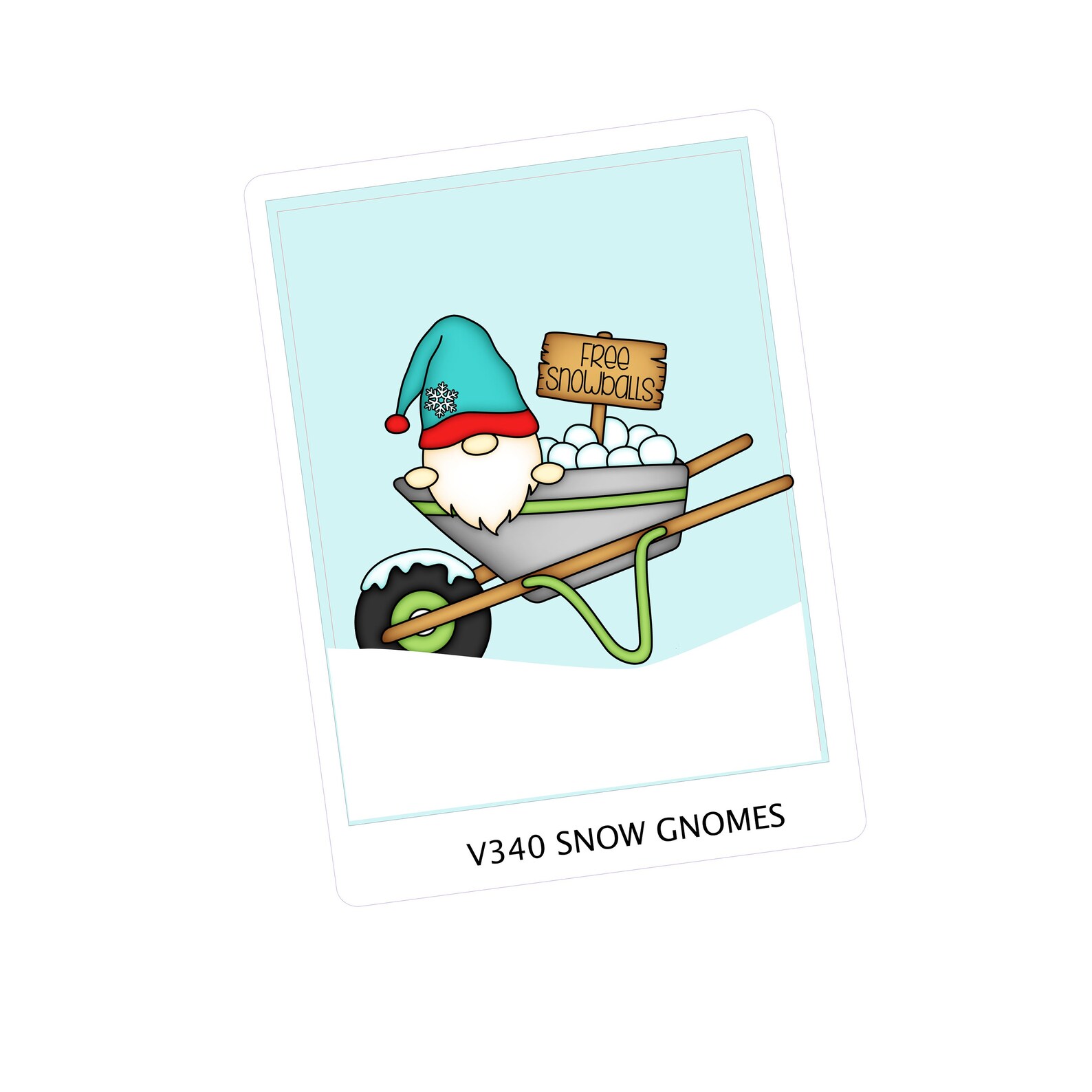 SNOW GNOMES Christmas Weekly Sticker Kit | Vertical Planner | Kit ...