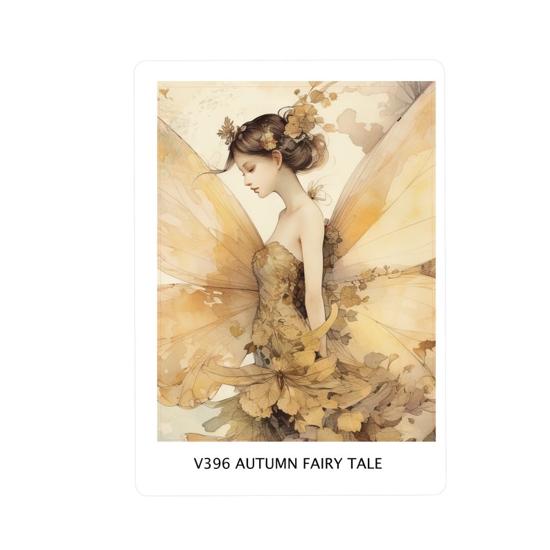 AUTUMN FAIRY TALE Weekly Planner Sticker Kit | Vertical Planner ...