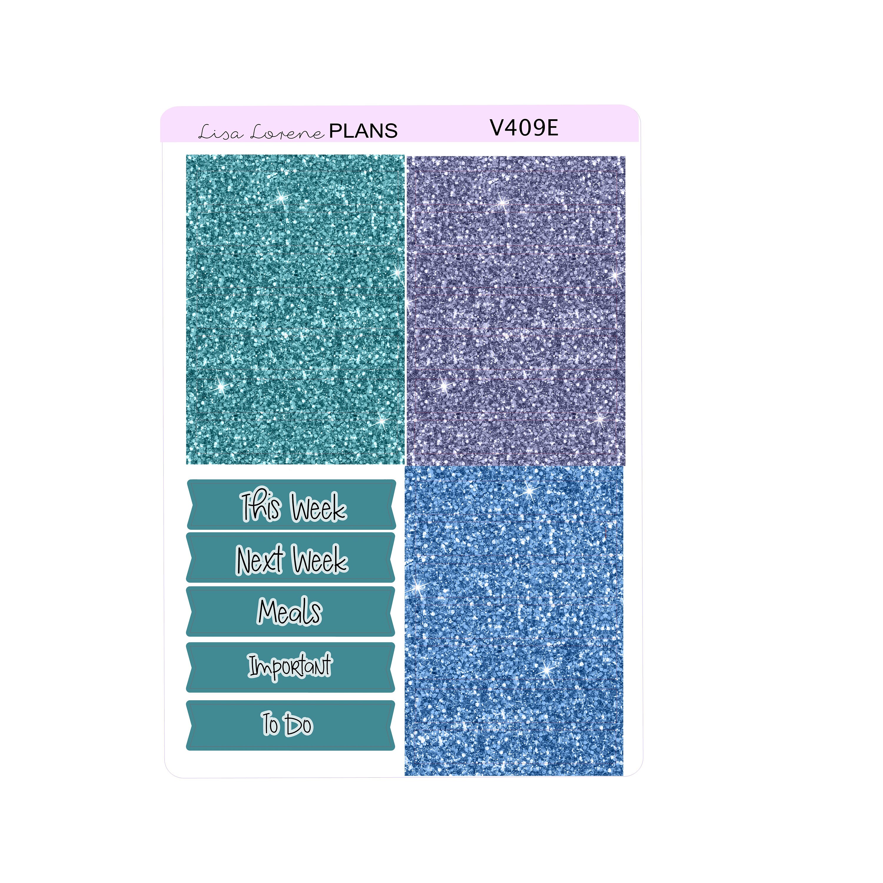 WINTER WONDERLAND Weekly Planner Sticker Kit | Vertical Planner ...