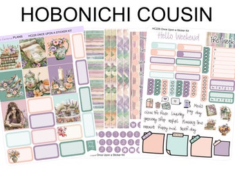 ONCE UPON A STICKER Kit Hobonichi Cousin Weekly Planner Kit | HC226