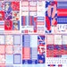 SWEET LIBERTY Vertical Planner Sticker Kit | perfect for Vertical Erin Condren Life planner | V68