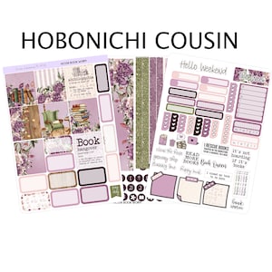 BOOK WORM Hobonichi Cousin Weekly Planner Sticker Kit |  butterflies | HC158