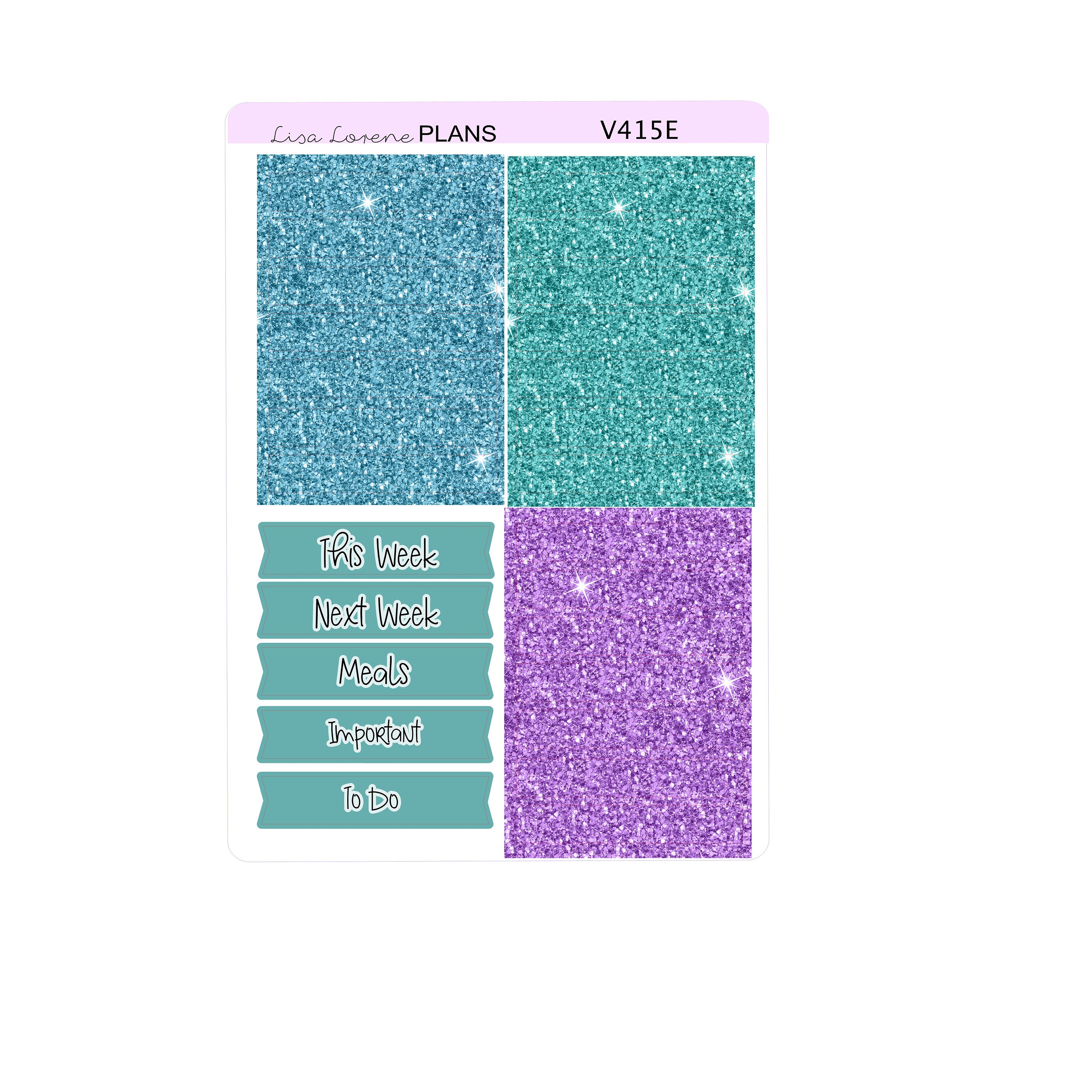 ENCHANTED FOREST MORNING Weekly Planner Sticker Kit | Vertical Planner ...