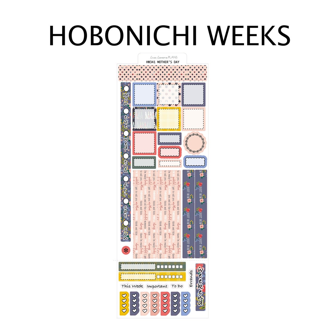 mother-s-day-planner-sticker-kit-weekly-sticker-kit-for-hobonichi-weeks