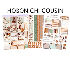 FALL BLESSINGS Hobonichi Cousin Weekly Planner Sticker Kit |   | HC161