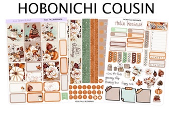 FALL BLESSINGS Hobonichi Cousin Weekly Planner Sticker Kit |   | HC161