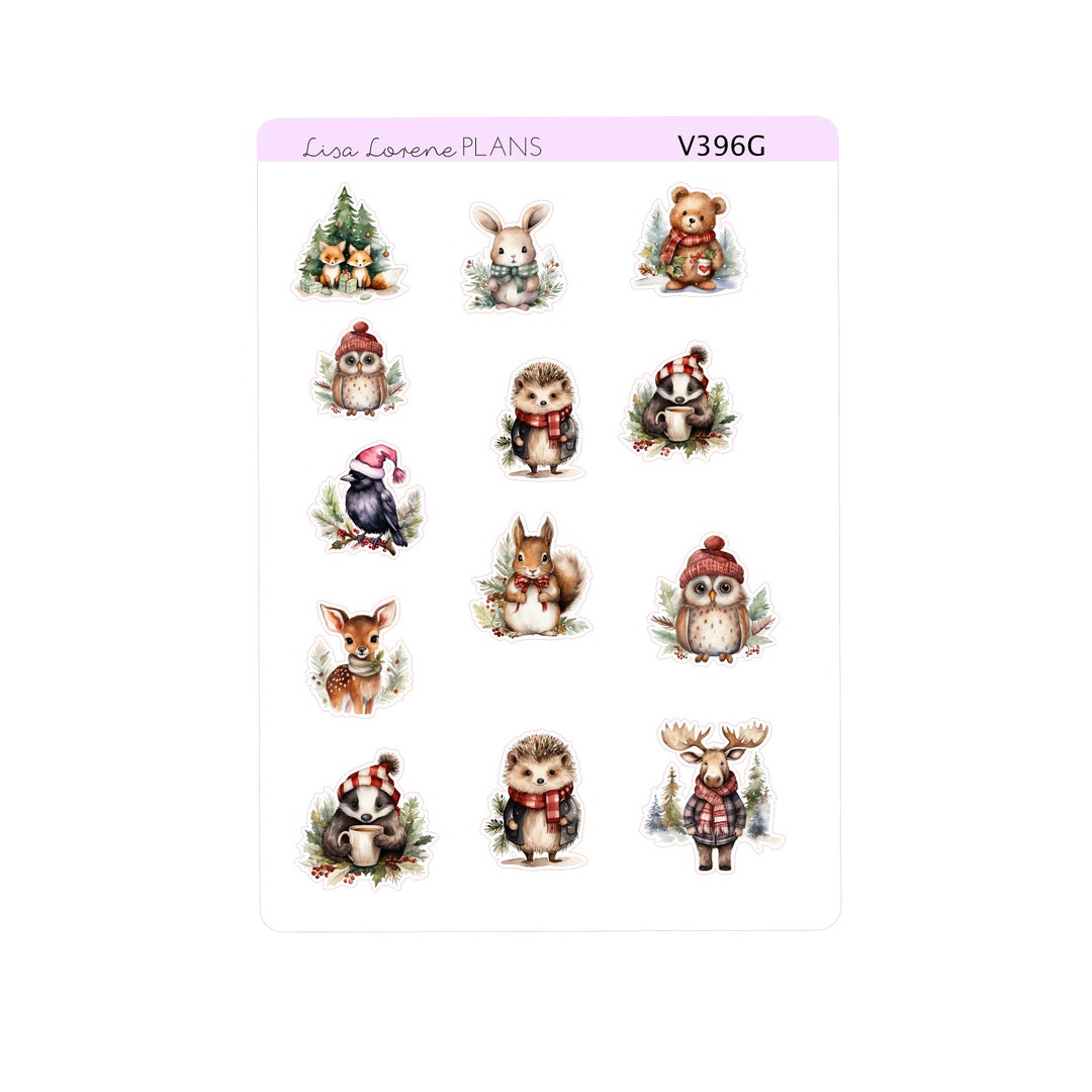 TIS THE SEASON Weekly Planner Sticker Kit | Vertical Planner | Perfect ...