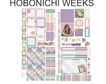 ONCE UPON A STICKER Kit  Hobonichi Weeks Sticker Kit |  HW390