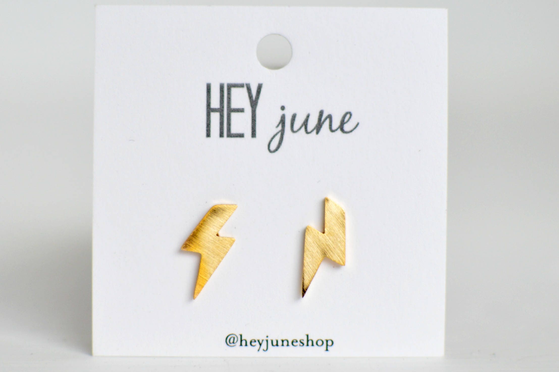 lightning earrings, lightning bolt stud earrings, lightning studs, go…