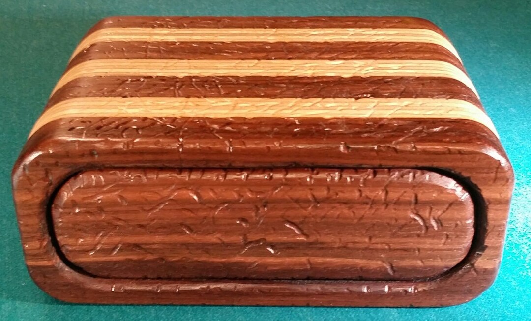 Distressed Walnut Bandsaw Box Etsy