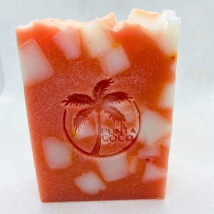 GRAPEFRUIT-GINGER coconut SOAP