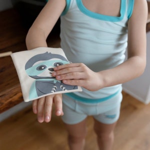 Organic Pima Cooling Pad Cover - Bump Comforter - Cooling pad Envelope - For Highly Sensitive skin - Cold-warm compress - Kids accessorries