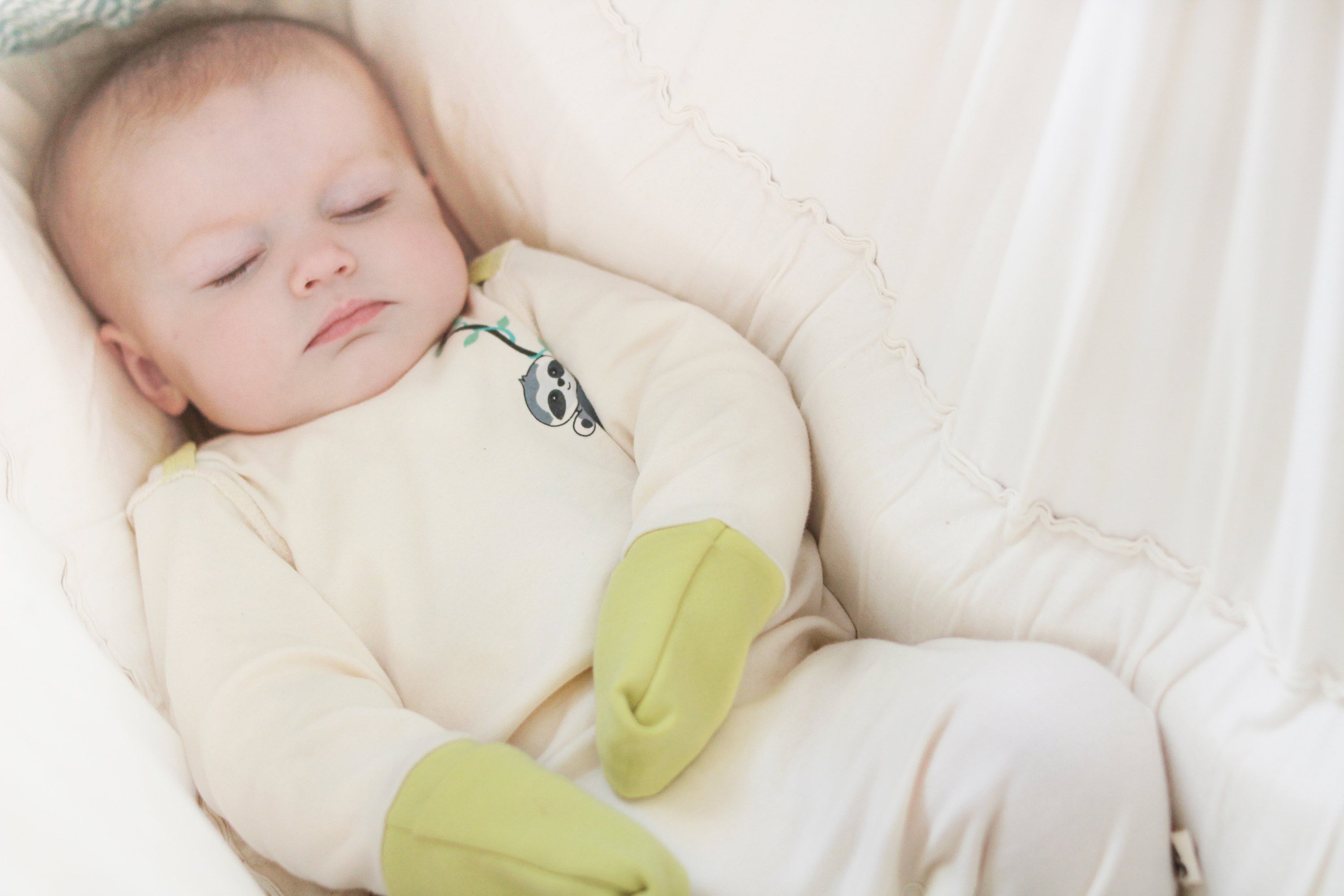 Baby sleepers with hand covers hotsell