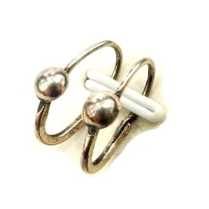 Boucles D'oreilles Argent Sterling Années 70/80 – Occasion Vintage
