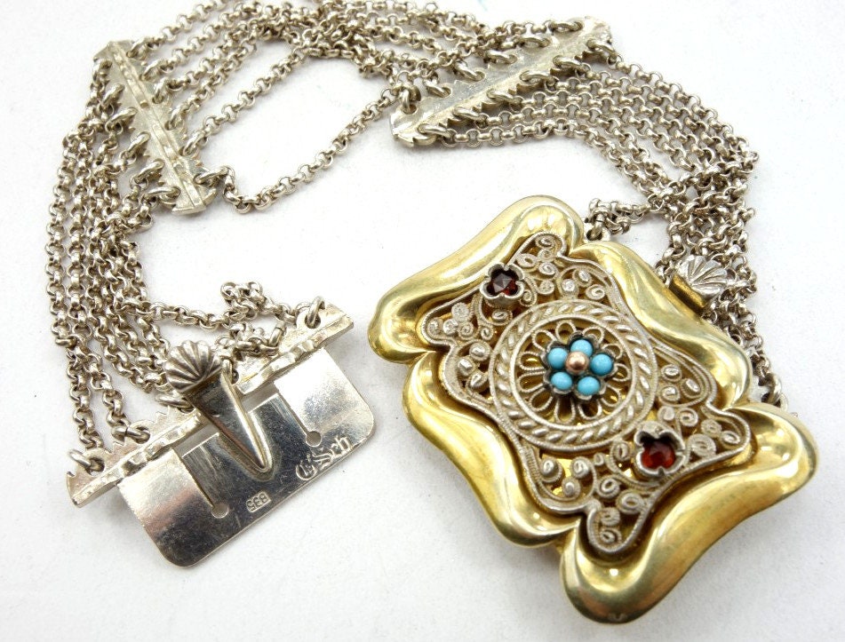 オーストリア835 シルバーチェーンブレスレット VINTAGE 1_8b90ca6c-294c-43a3-a6d6-