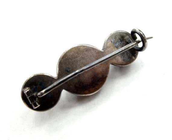 Broche Ancienne Ajourée XIXe Siècle - Argentée, Style Régional, Occasion