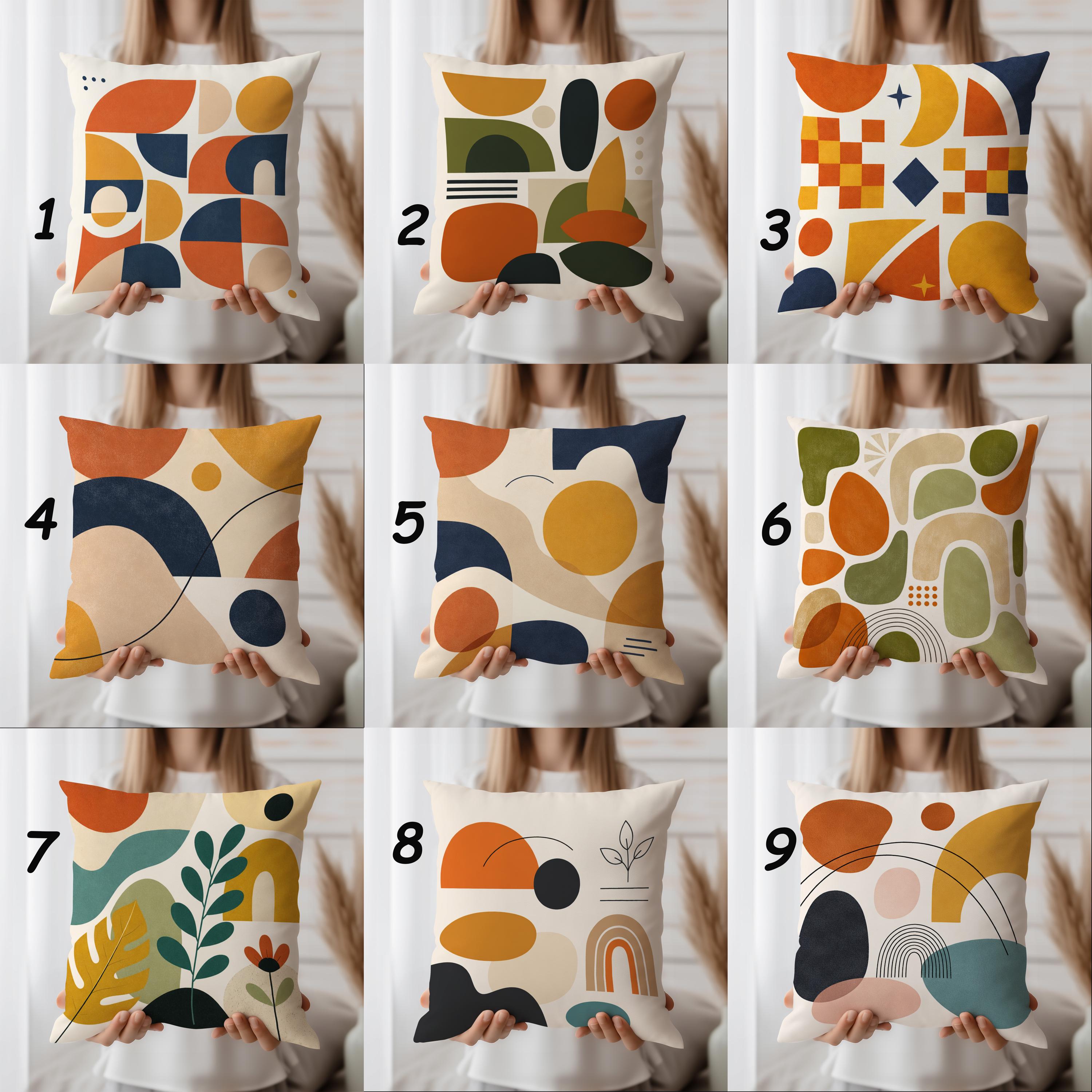 Orla Kiely Beddengoed - Retro Bloemen Streep Meerkleurig 100% Katoen Dekbedovertrek Set (Standaard Kussensloop Paar: 50cm x 75cm