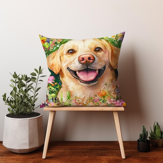 Copricuscino Di Design Turchese E Rosa, Cane Leone Cinese, Cuscino Cinese Eurosham 18x18 24x24 Negozio Nel Regno Unito - Happy Foo Dog - Italia - Foto 2