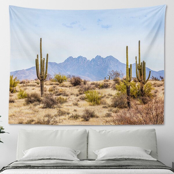 Desert Wall Mural Etsy
