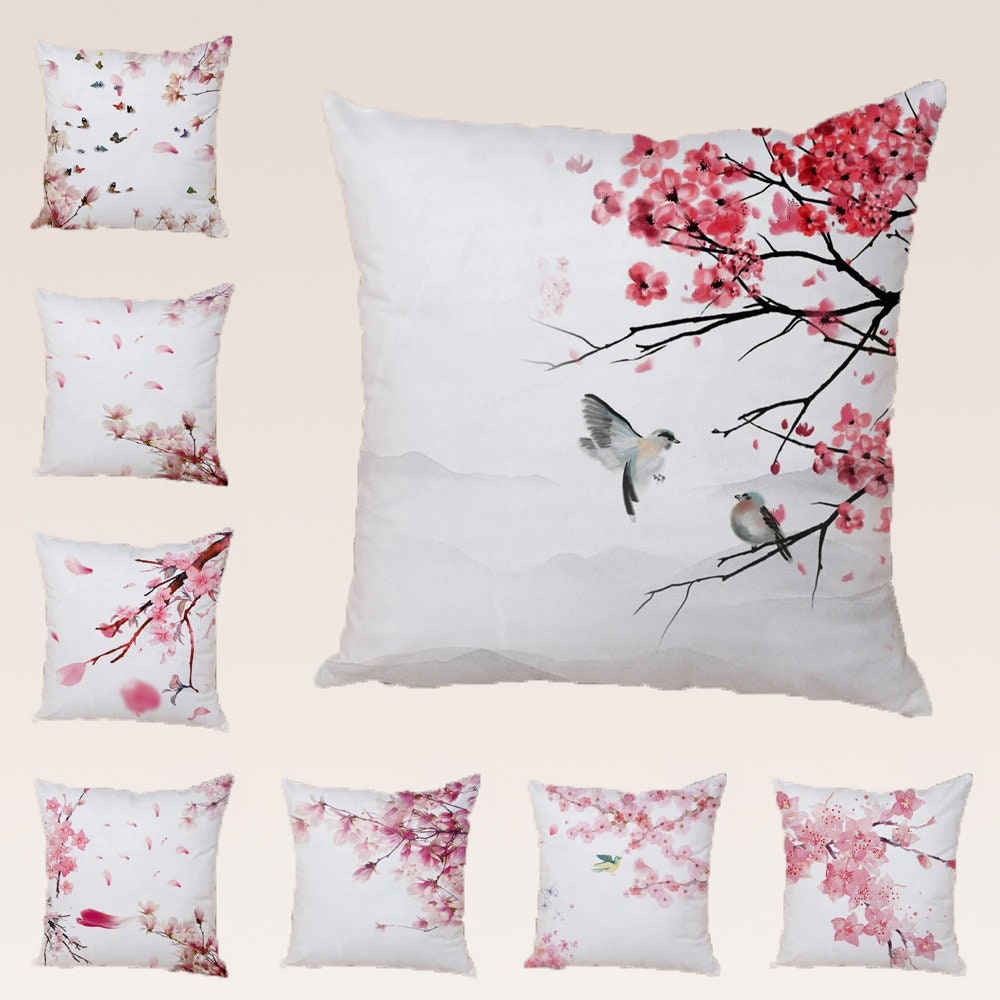 Cherry blossom pillow cover new arrivals