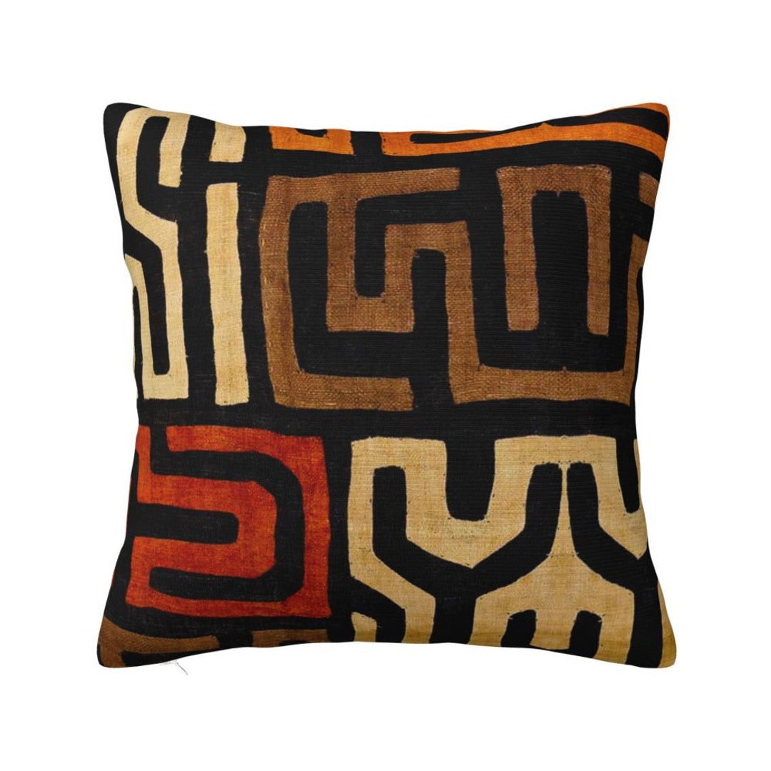 African Pillow Cover Ethnic Pattern Cushion Cover Moden Etsy