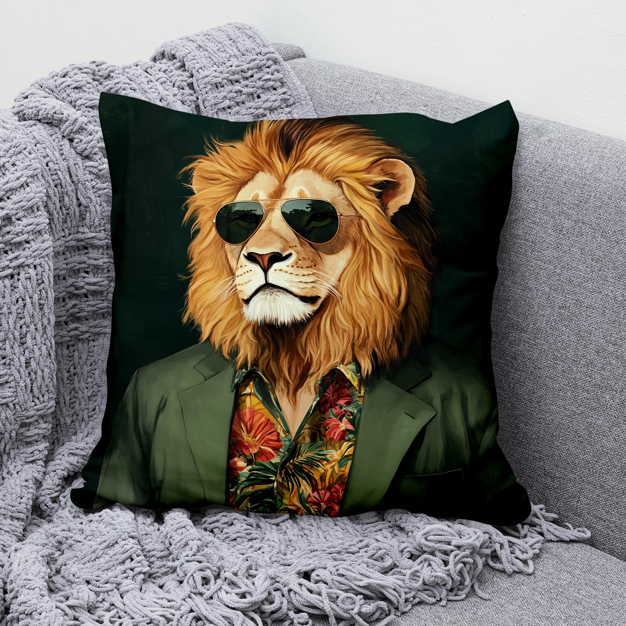 ZWJD Fodera per Cuscino Decorativa in Lino 50x50 Set di 4 Fodere per Cuscini Floreale Pittura ad Acquerello Fodere per Cuscini per Divano Camera da Letto Divano Cuscino per Esterno 50x50 A255-20