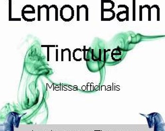 Lemon Balm Tincture - Melissa officinalis - 50ml -Xiang feng cao