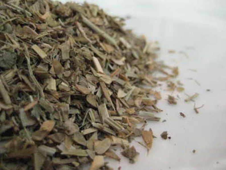 Shepherds Purse Dried and Cut Capsella bursa-pastoris 100 grams image 1