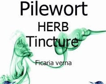 Pilewort Herb Tincture – Ficaria verna formerly Ranunculus ficaria – Lesser Celandine - 50ml