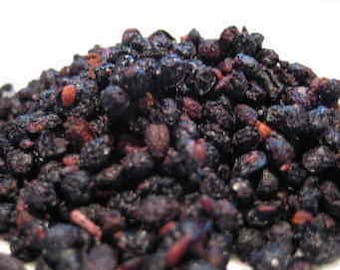 Elder Berries (dried)  – Sambucus nigra - 100 grams - Tea