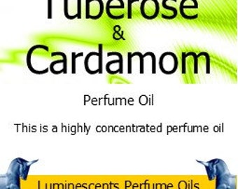 Cardamom and Tuberose Perfume Oil - 25ml