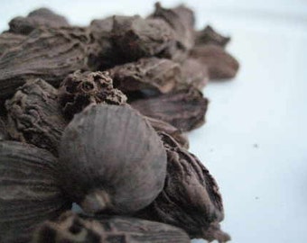 Black Cardamom Pods – Amomium tsao-ko - 50 grams