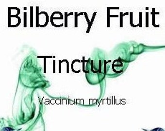 Bilberry Fruit Tincture - Vaccinum myrtillus - 50ml