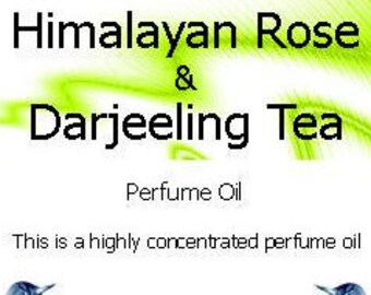 Himalaya-Rose und Darjeeling Tee Parfümöl - 25 ml