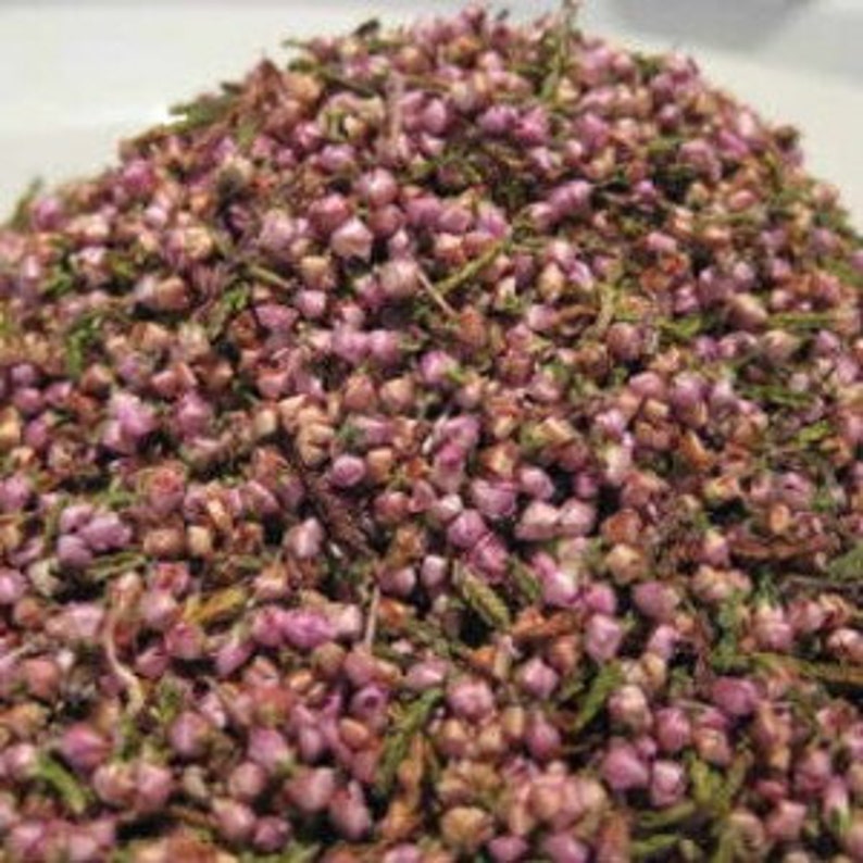 Heather Flowers Calluna vulgaris 100 or 500 grams Herbal Tea, from herbs and spices image 1