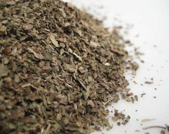 Basil Leaf Cut Herb or fine ground Ocimum basilicum  100 grams from Culinary Herbs and Spices