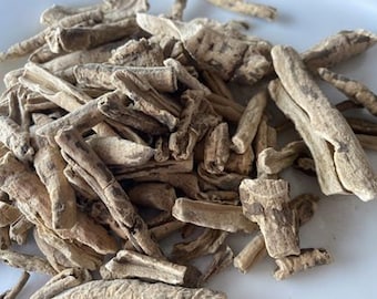 White Indian Jalap Root (Dried and Cut) – Ipomoea turpethum - 50 grams