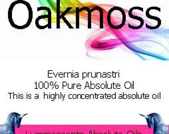 Oakmoss Absolute Oil - Evernia prunastri 5ml