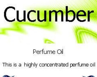 Cucumber Perfume Oil - 25ml