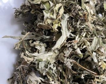Silvery Wormwood Herb Cut-Artemisia argyi-Ai Ye - 100 grams - tea