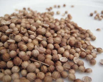 Coriander Seeds (Cilantro)  - Whole Seeds & Fine Ground - Coriandrum sativum - 100 grams