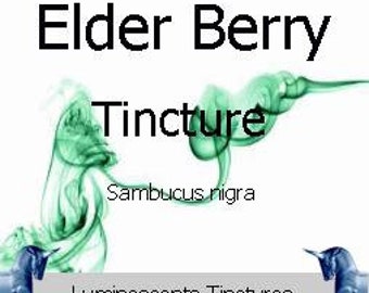 Elder Berry Tincture - Sambucus nigra - 50ml