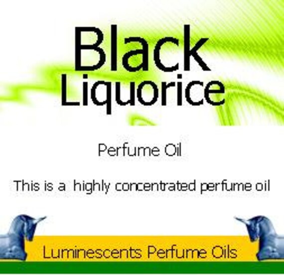 Black Liquorice Perfume Oil 25ml Etsy